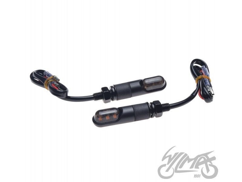 KIERUNKOWSKAZ MINI CZARNY DIODY LED AM1490 para