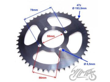 ZEBATKA TYL Z-47 CAR 428 ZIPP SHAFT STREET ZNK7001