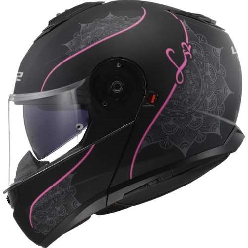 KASK LS2 FF908 STROBE II LUX M.BLACK PINK L