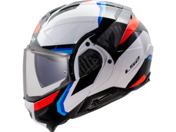 KASK LS2 FF910 ADVANT II TRIPLE WHITE BLUE RED 3XL