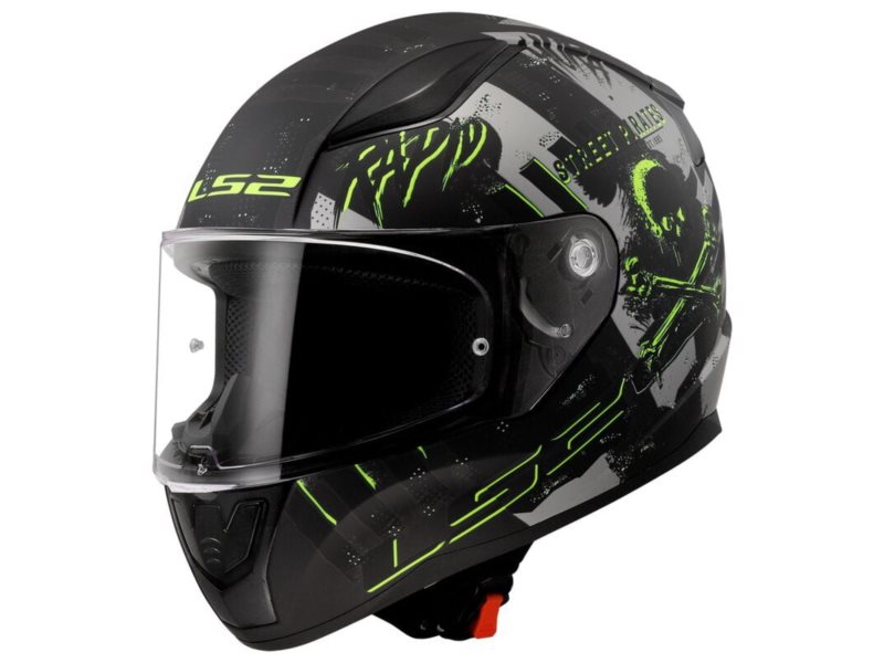 KASK LS2 FF353 RAPID II PIRATES M. TITANIUM M