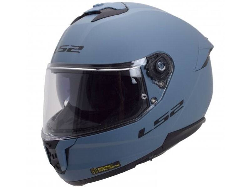 KASK LS2 FF808 STREAM II MATT MISTY BLUE XL