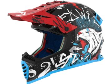 KASK LS2 MX437 FAST II JUNIOR STARMAW BL M