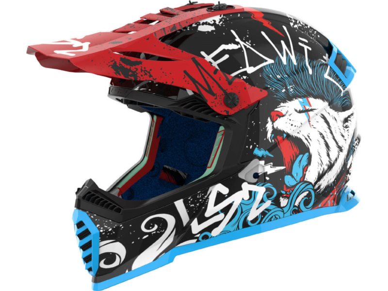 KASK LS2 MX437 FAST II JUNIOR STARMAW BL M