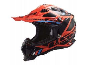 KASK LS2 MX700 SUBVERTER EVO STOMP ORANGE BL M