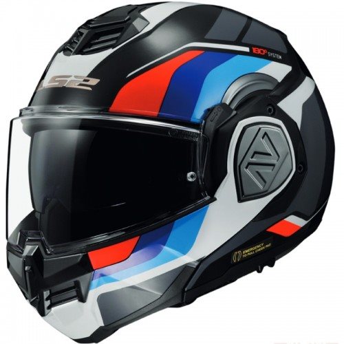 KASK LS2 FF906 ADVANT SPORT BLACK BLUE RED L