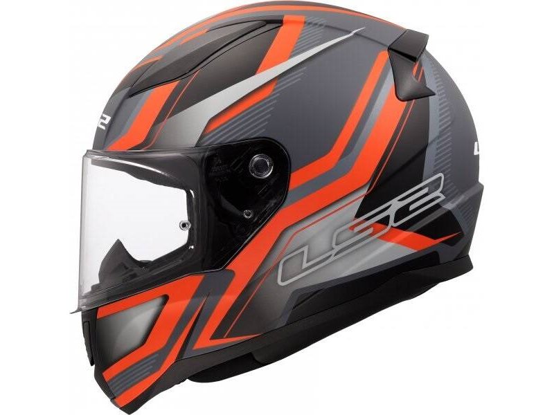 KASK LS2 FF353 RAPID II FLITZ ORANGE GREY S