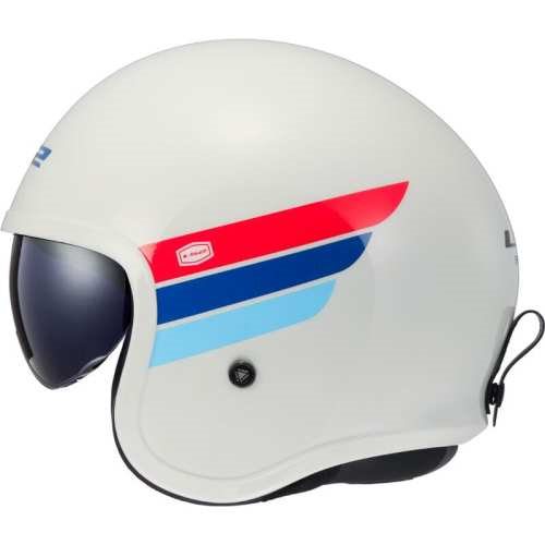 KASK LS2 OF599 SPITFIRE II RETRO WH BL RED L