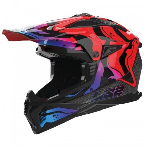 KASK LS2 MX708 FAST II WASH GLOSS RED M