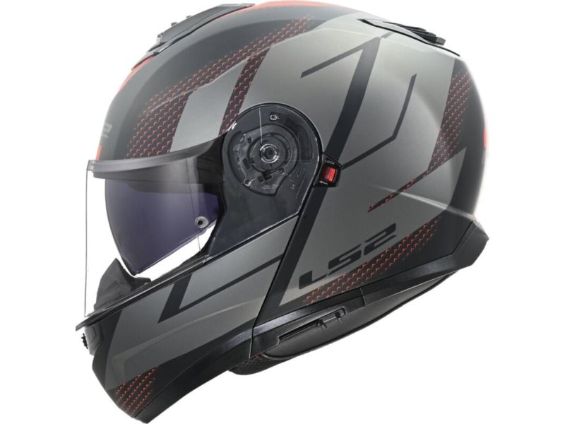 KASK LS2 FF908 STROBE II CODE MAT BLACK GREY XL