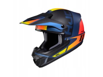 KASK HJC CS-MX II CREED BLACK/BLUE/ORANGE XS