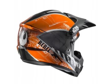 KASK HJC CS-MX II REBEL X-WING STAR WARS SIL/OR S