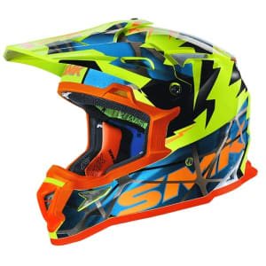 KASK SMK ALLTERRA FULMINE NIEB-POMARAN-ZOLTY XXL