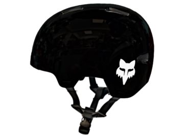 KASK ROWEROWY FOX JUNIOR FLIGHT SOLID BLACK S
