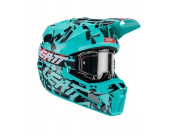 KASK LEATT KIT MOTO 3.5 V23 FUEL L + GOGLE CROSS