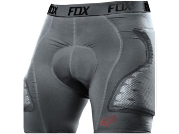 SPODENKI Z OCHRANIACZAMI FOX TITAN RACE L CHARCOAL