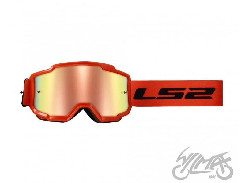 GOGLE LS2 CHARGER POMARANCZOWE AK7202011052