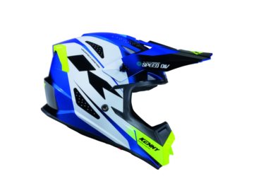 KASK KENNY TRACK JUNIOR GRAPHIC SPEED NEON BLUE L