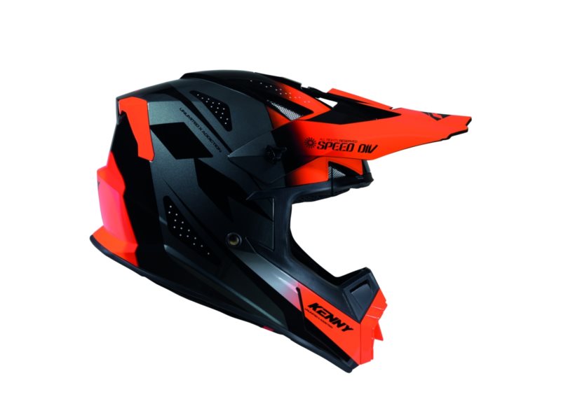 KASK KENNY TRACK JUNIOR GRAPHIC SPEED NEON ORANG L