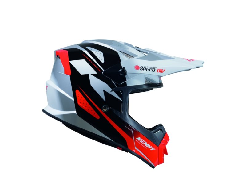 KASK KENNY CROSS TRACK GRAPHIC SPEED BLACK RED M