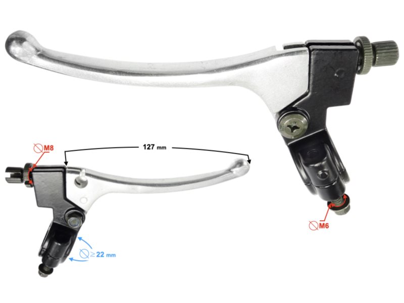 DZWIGNIA SPRZEGLA BARTON NXT125 5905220863563