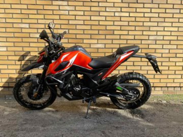 ZONTES U1 125 CZARNO-POMARANCZOWY 4099