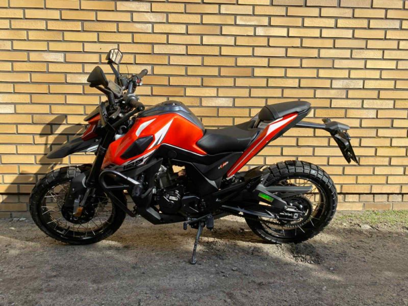 ZONTES U1 125 CZARNO-POMARANCZOWY 4099