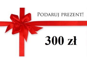 BON PODARUNKOWY 300 ZL