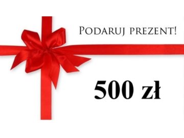 BON PODARUNKOWY 500 ZŁ VOUCHER