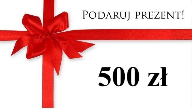 BON PODARUNKOWY 500 ZŁ VOUCHER