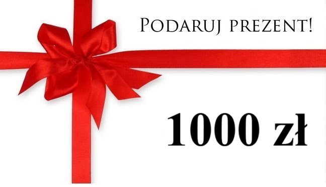 BON PODARUNKOWY 1000 ZŁ VOUCHER