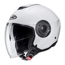 KASK HJC I40N SOLID SEMI FLAT PEARL WHITE L
