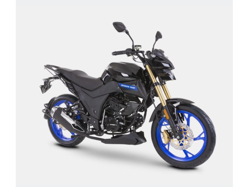 ROMET DIVISION 50 CZARNO-NIEBIESKI 0051