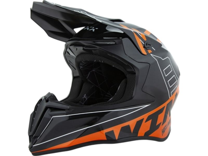 KASK BLEXX CROSS MD-902 POMARANCZOWY XL