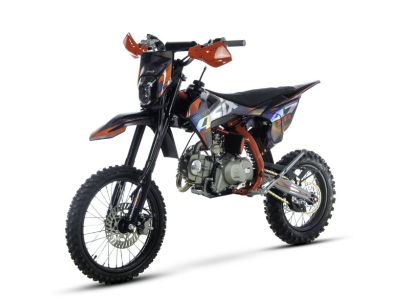 ASIX CROSS XB47 125 17/14 CZARNO-CZERWONY