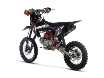 ASIX CROSS XB47 125 17/14 CZARNO-CZERWONY