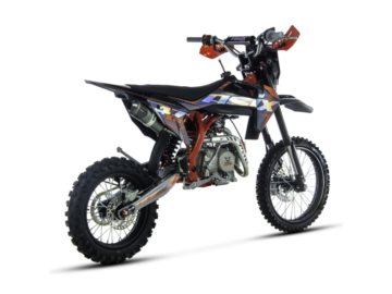 ASIX CROSS XB47 125 17/14 CZARNO-CZERWONY