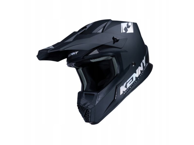 KASK KENNY CROSS TRACK SOLID MATT BLACK HOLOGRAF L