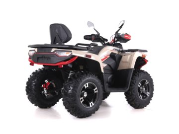 ASIX CHALLENGER EEC 300 2+1 ALU PIASKOWO-CZERWONY