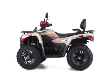 ASIX CHALLENGER EEC 300 2+1 ALU PIASKOWO-CZERWONY