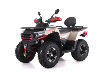 ASIX CHALLENGER EEC 300 2+1 ALU PIASKOWO-CZERWONY