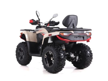 ASIX CHALLENGER EEC 300 2+1 ALU PIASKOWO-CZERWONY