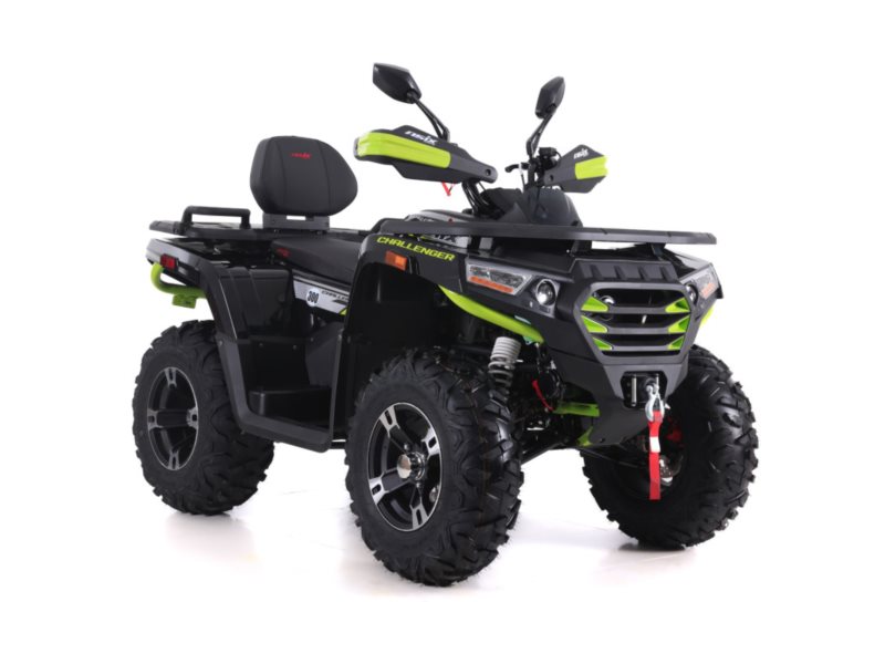 ASIX CHALLENGER EEC 300 2+1 ALU CZARNO-LIMONKOWY