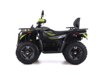 ASIX CHALLENGER EEC 300 2+1 ALU CZARNO-LIMONKOWY