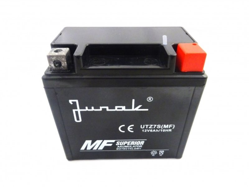 AKUMULATOR JUNAK YTZ7S UTZ7S 121,RZ,RACER PRAWY +