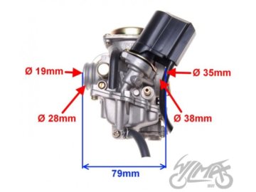 GAZNIK 4T SKUTER 16MM  ZD3001 ROY00414 ROY02916