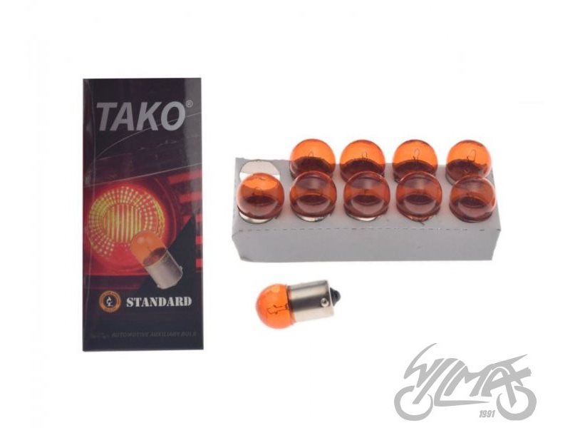 ZAROWKA 12V 10W KOLOR BU18301 pomarancz