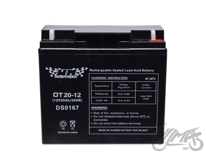 AKUMULATOR WM 12V 20AH DS0167