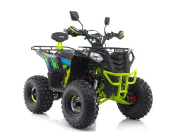 ASIX ATV COMMANDER A2 125 1+1 CZARNO-LIMONKOWY