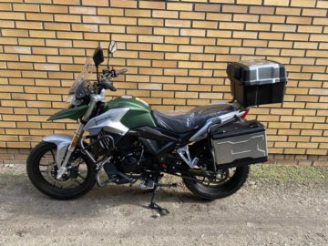 JUNAK RX1 125 CZARNO-ZIELONY 00927